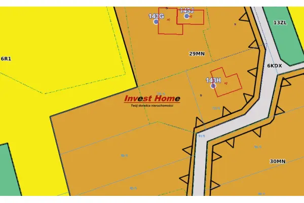rybnicki, Czerwionka-Leszczyny, Bełk,  Interesująca działka budowlana Bełk 1691 m2