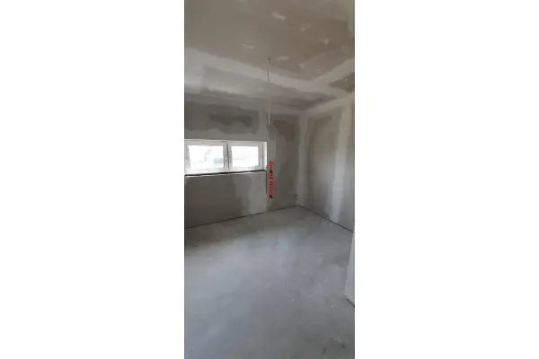 rybnicki, Jejkowice, Nowe domy w spokojnej dzielnicy Rybnika.